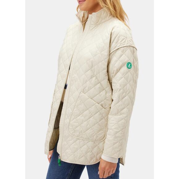 Save the Duck Talita Quilted Jacket in Banana Yellow - Picture 5 of 15